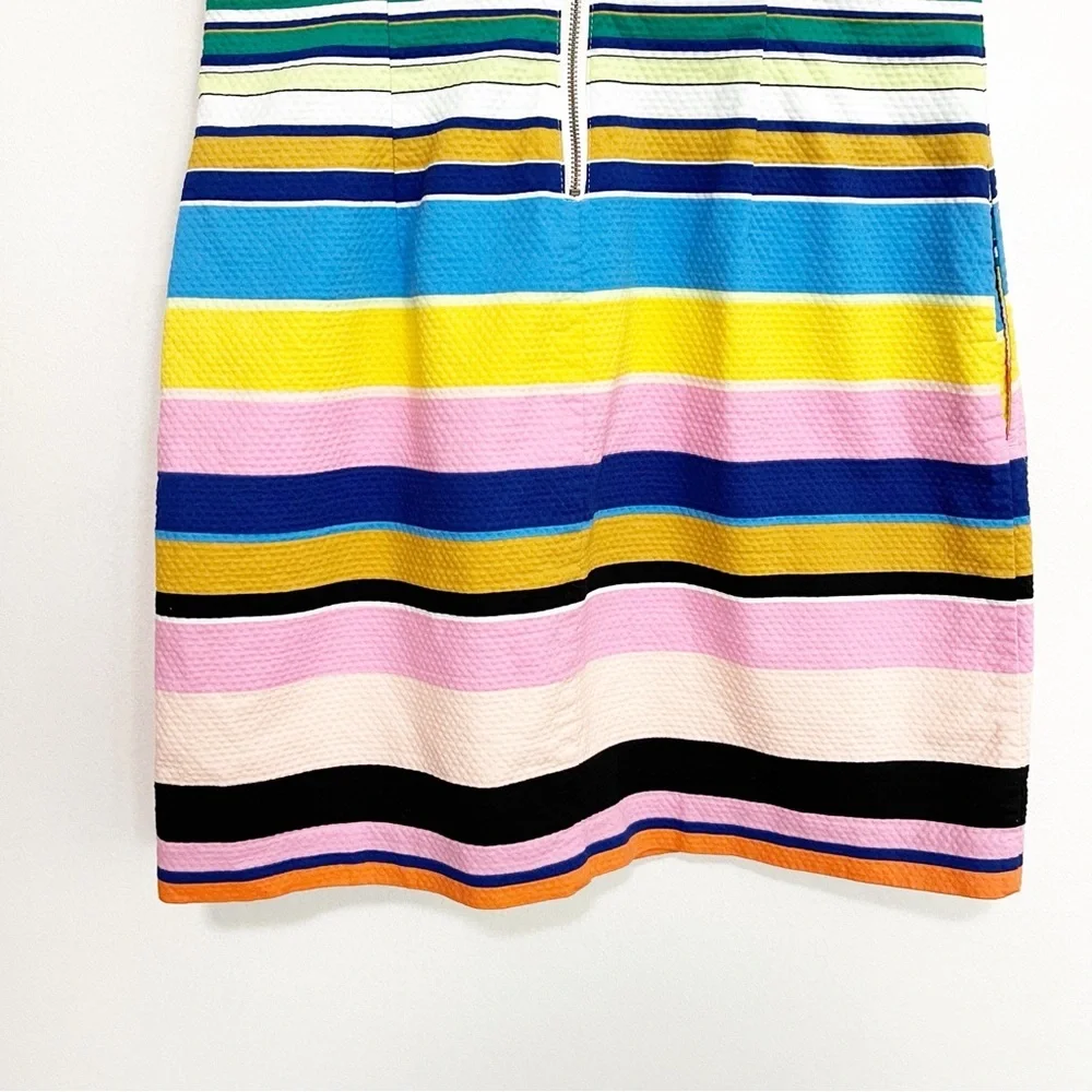 BOGO! Anthropologie X Tracy Reese Coastal Striped Shift Dress Size Small - Picture 9 of 11